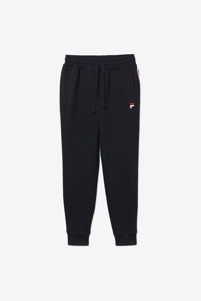 Pantaloni Fila Barbati Negrii Chardon Jogger JFQV-20561